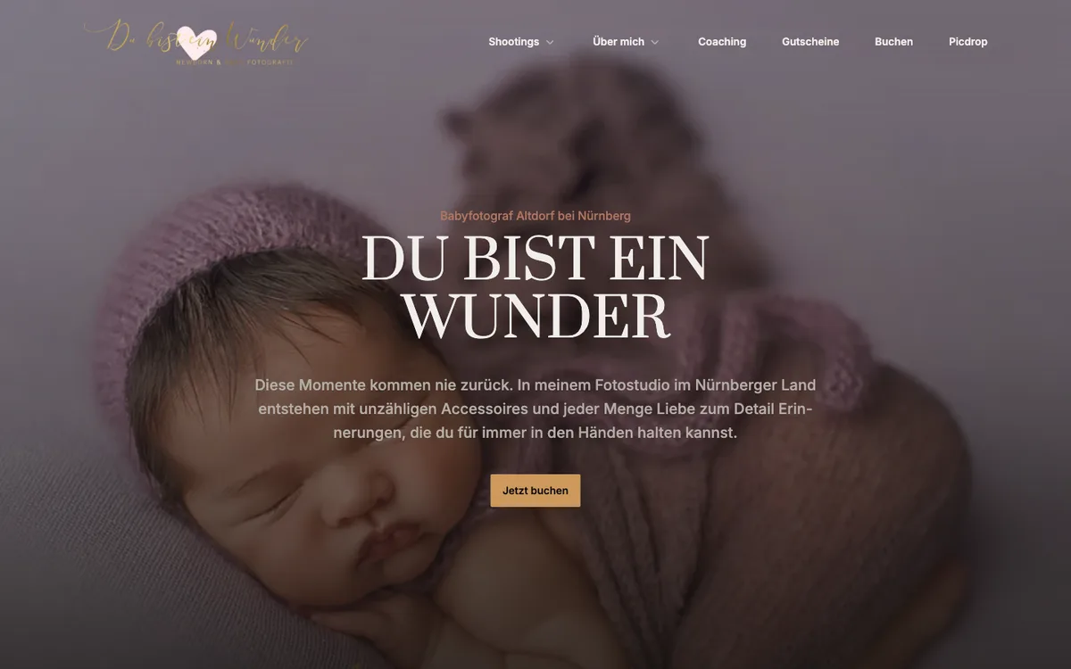 Startseite von Du bist ein Wunder